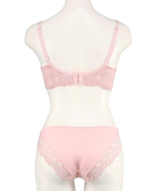 San-ai Resort（三愛水着楽園） 【SALE】【northerly bra フィットシリーズ 谷間美人】谷間美人ブラセット ピンク