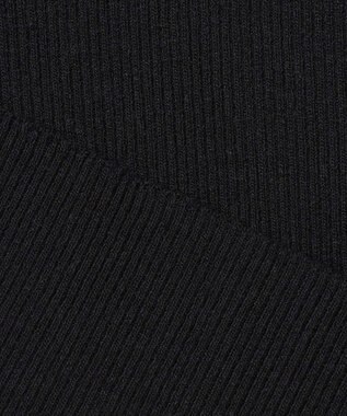 uncrave リネンニット オフショルトップス ブラック