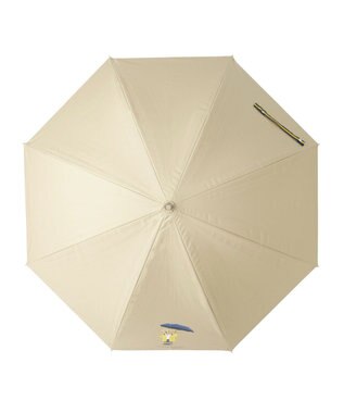 MOONBAT 【軽量】POLO RALPH LAUREN 晴雨兼用日傘 長傘 レインベア／一級遮光 遮熱 UV ベージュ