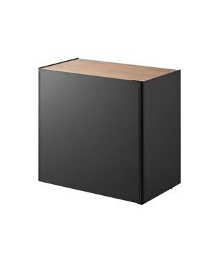 tower 隠せるテレワークワゴン タワー ブラック ブラック