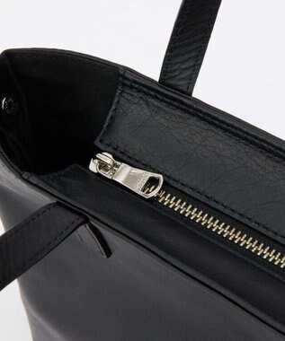 russet レザー2WAYミニトートバッグ(CE-1664) Black