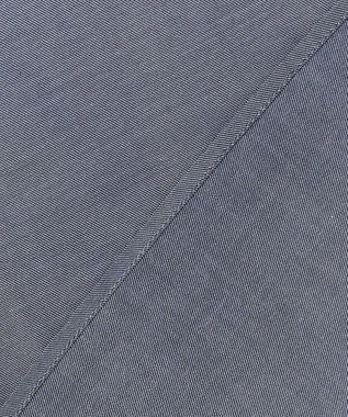 ANY SIS L ボウタイ付きビジュー シャツ シャンブレーブルー