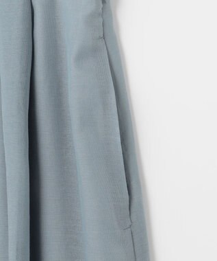 J.PRESS LADIES L 【WEB限定カラーあり・洗える】 ブライトスパンボイル スカート サックスブルー系