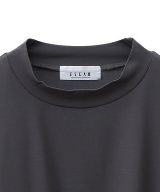 Green Parks ■ＥＳＣＡＲ　フリルスリーブプルオーバー Charcoal Gray