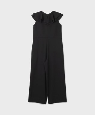 GRACE CONTINENTAL フリルサロペット ブラック