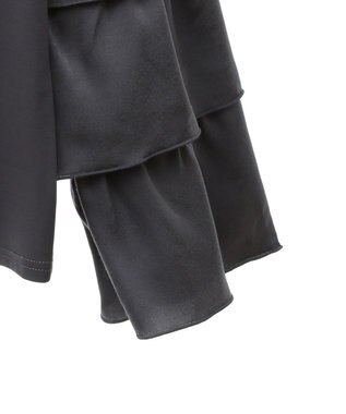 Green Parks ■ＥＳＣＡＲ　フリルスリーブプルオーバー Charcoal Gray