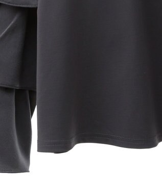 Green Parks ■ＥＳＣＡＲ　フリルスリーブプルオーバー Charcoal Gray