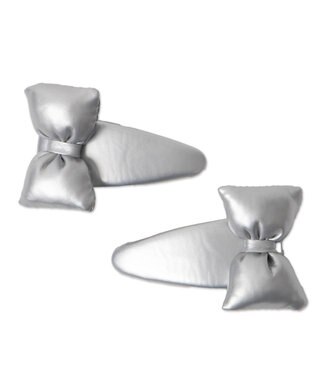 WEGO L2PBIGパテッドリボンパッチンピン シルバー