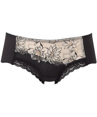 WACOAL ボーイレングス ショーツ 【ハグするブラ】 BXB478とペア はきこみ丈あさめ アウターにひびきにくい(後ろ裾) レディース PXB678 /ワコール ブラック