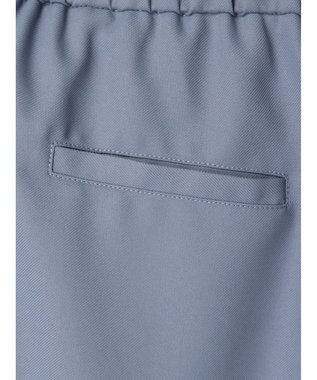 earth music&ecology 裾ドロストパラシュートパンツ Grayish Blue