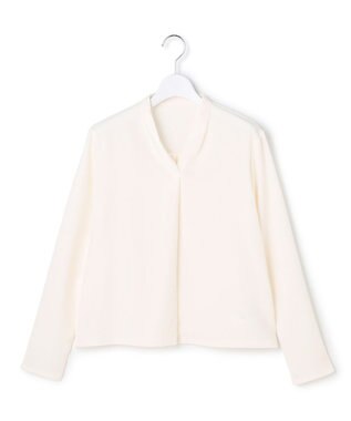 ICB ライトストレッチアムンゼン Vネックカットソー オフホワイト