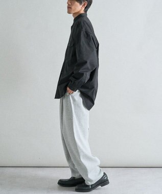 CRAFT STANDARD BOUTIQUE バンドカラーシャツ Black