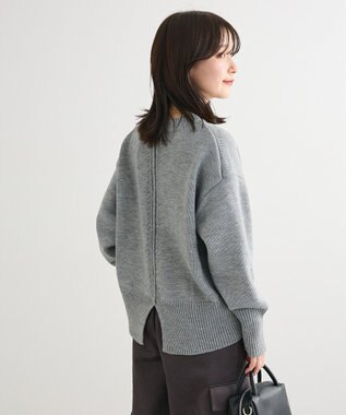 Green Parks こなれ主役ニットプルオーバー Gray