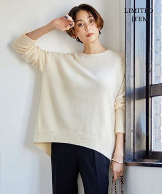  【WEB限定】ファインメリノバルキー プルオーバー