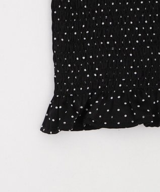 WEGO レースアップシャーリングブラウス ブラックその他