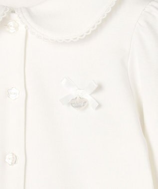 ANY KIDS 丸襟 カットソーブラウス ホワイト