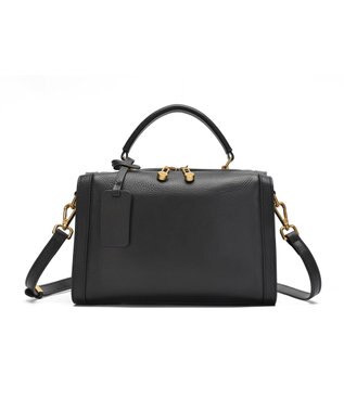 style code ［RICKERS/リッカーズ］ナチュラルレザーミニボストンバッグ ブラック