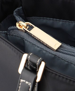 LA BAGAGERIE ひねり金具付きエレガンストート　Mサイズ ブラック