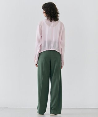 BEIGE， 【洗える・Precious 6月号掲載】PAULINE / ビックポケットドロストリネンブラウス  Light Pink