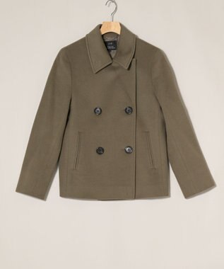 23区　コート 滝沢眞規子さん着用】ウールカシミヤビーバー チェスター コート