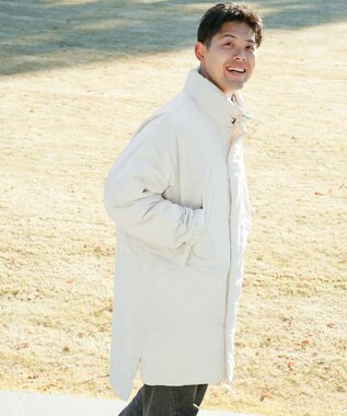SHARE PARK MENS 【UNISEX】蓄熱中綿モンスターロングコート（L・XLサイズ） オフホワイト