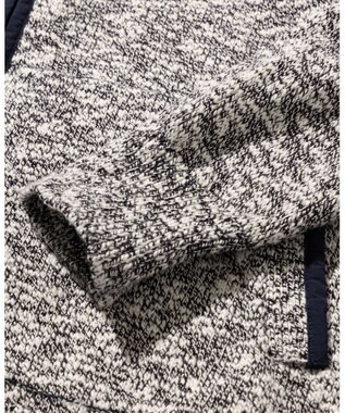 JOSEPH ABBOUD MOUNTAIN 【洗える・イタリア糸使用】 コットンスラブ ニット ブルゾン ネイビー系1