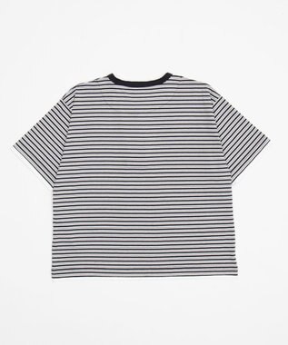 WEGO 【ユニセックス着用ITEM】ボーダーヘンリーネックT（SS） ブラックボーダー