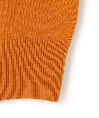 J.PRESS YORK STREET 【UNISEX】ANTI PILLING WOOL クルーネックニット オレンジ系