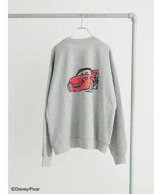 Green Parks Ｃａｒｓ／バックプリント裏毛プルオーバー Gray Mixture