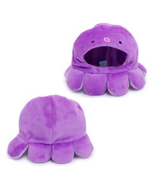 Mother garden しろたん ついてきちゃうしろたん マスコット用 着せ替え服 タコ頭巾 《紫》 単品 紫