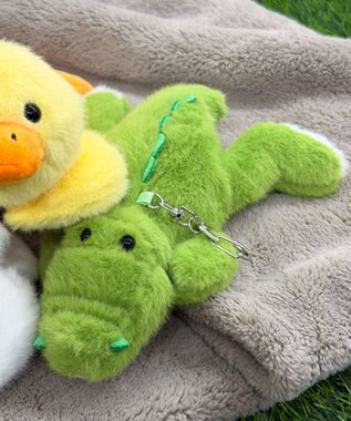 WEGO 寝そべりあにまるぬいぐるみキーホルダー