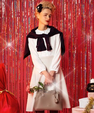 TOCCA NOBLESSE LEATHERTOTE レザートートバッグ ブラウン系