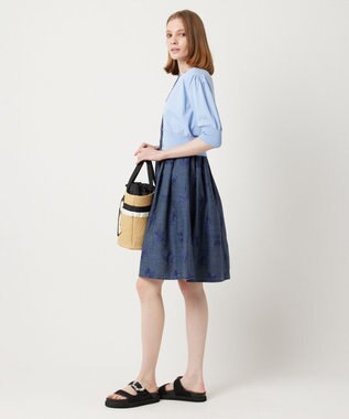 TOCCA 【接触冷感・UV90%以上カット・洗える】BALOON カーディガン サックスブルー系