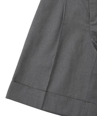 CRAFT STANDARD BOUTIQUE ロールアップハーフパンツ Charcoal Gray