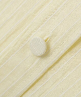 CRAFT STANDARD BOUTIQUE 【2点SET】スカーフ付きシアーストライプシャツ Stripe Yellow