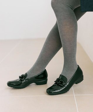 Pointer 日本製 本革超軽量チェーンモチーフローファー