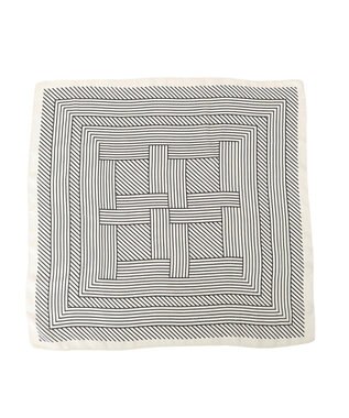 earth music&ecology スカーフSET 2WAYミニトートバッグ Black