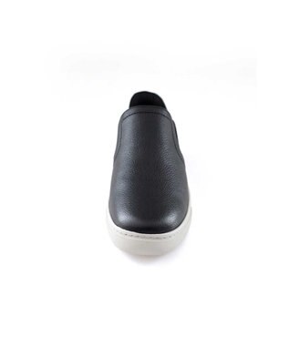 Pointer 本革スライドオンスリッポン ブラック