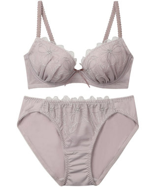 AMPHI ブラジャー ショーツセット 自然なまる胸メイク 【ブラ＆ショーツセット】 上下セット ブラ BCC231 アンフィ／ワコール