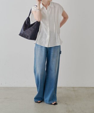 russet  ナイロンジャガード2WAYショルダーバッグ(CE-1693) Purple/BR