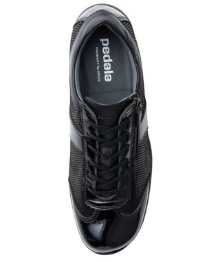 ASICS WALKING ペダラウォーキングシューズ 2E ヒール高3.0cm ブラック系