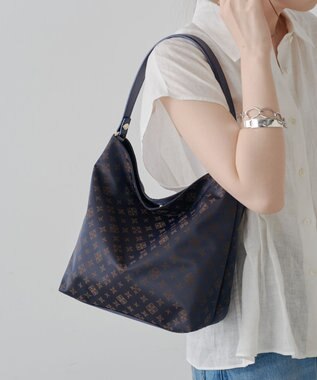 russet  ナイロンジャガード2WAYショルダーバッグ(CE-1693) Purple/BR