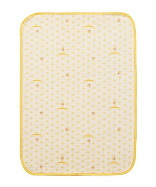 MIKI HOUSE HOT BISCUITS 【ミキハウス】 ガーゼスリーパー 黄