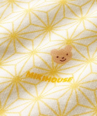 MIKI HOUSE HOT BISCUITS 【ミキハウス】 ガーゼスリーパー 黄