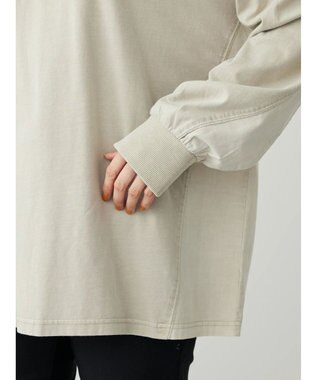 Green Parks ピグメントドッキングチュニック Beige