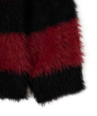 WEGO 【ユニセックスITEM着用】フェザーボーダープルオーバー レッドボーダー