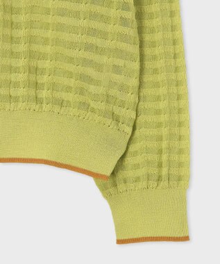 Paul Smith シアーVネック ニット ゴールデンイエロー