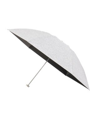 MOONBAT 【 遮光率100％/遮熱/UV/軽量】MACKINTOSH PHILOSOPHY(マッキントッシュフィロソフィー)晴雨兼用日傘 小花柄 バーブレラ 折りたたみ傘 フワクール生地使用 グレー