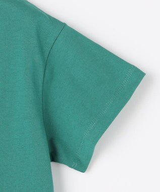ANY KIDS 【洗濯機可能】昆虫プリント 半袖Tシャツ グリーン