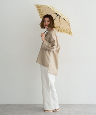 YECCA VECCA 【because】ミモザ刺繍ミニ Ivory